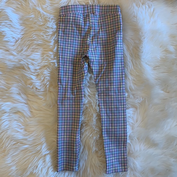 ❤️SOLD❤️Rainbow houndstooth leggings - Picture 3 of 5